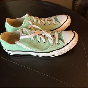 Women’s Converse Mint green sneaker